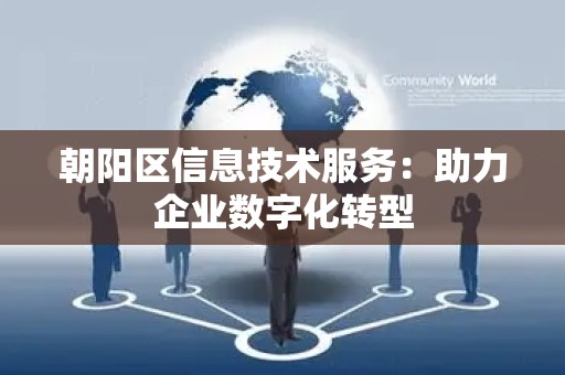 朝阳区信息技术服务：助力企业数字化转型