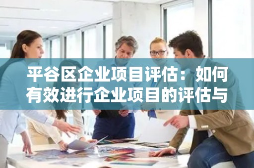 平谷区企业项目评估：如何有效进行企业项目的评估与管理