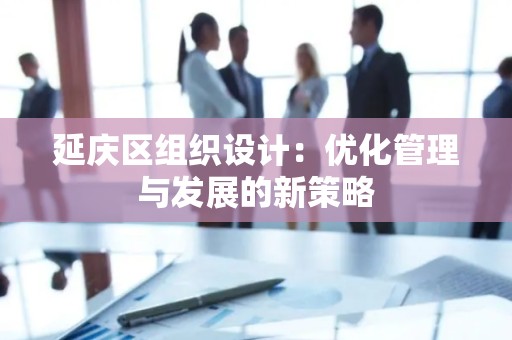 延庆区组织设计：优化管理与发展的新策略