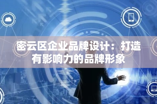 密云区企业品牌设计：打造有影响力的品牌形象