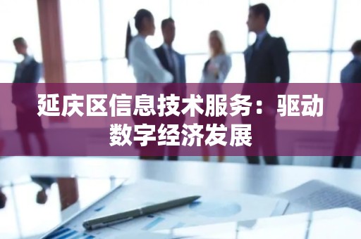 延庆区信息技术服务：驱动数字经济发展