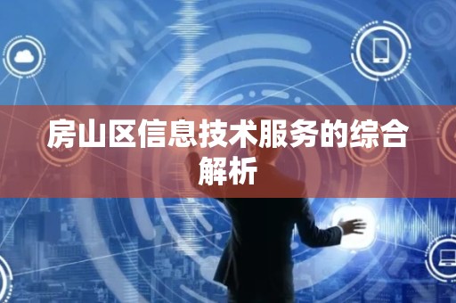 房山区信息技术服务的综合解析